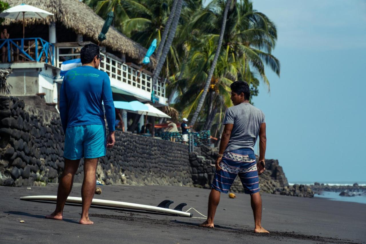 Olas Permanentes El Zonte Ngoại thất bức ảnh