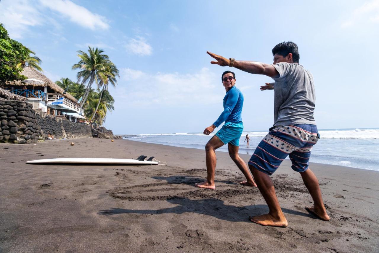 Olas Permanentes El Zonte Ngoại thất bức ảnh